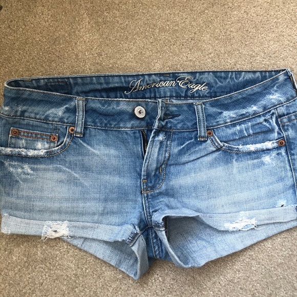 American eagle jean shorts size 4 - Picture 2 of 3